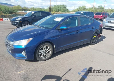 2019 Hyundai Elantra Sel from USA, damaged, VIN 5NPD84LF3KH410654